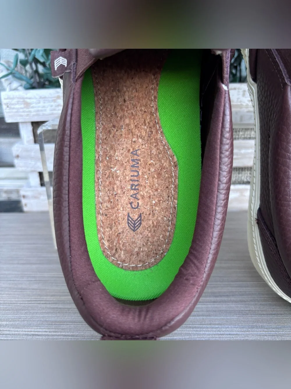 CARIUMA Brown Premium Leather Slip-On